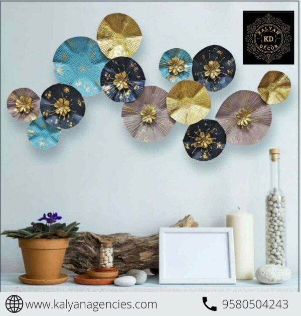 Abstract Metal Wall Art Hanging